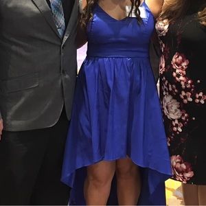 B Darlin juniors 11/12 hi/lo formal dress